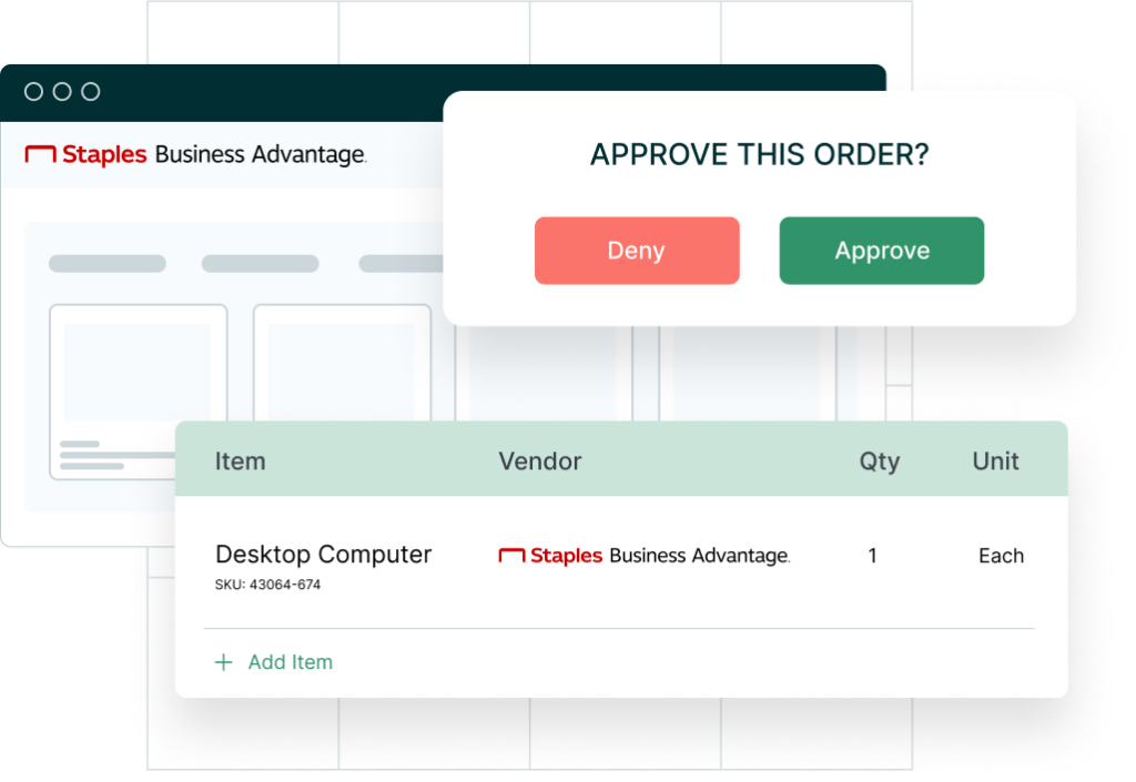 Streamline Purchasing from Staples Business Advantage with Procurify