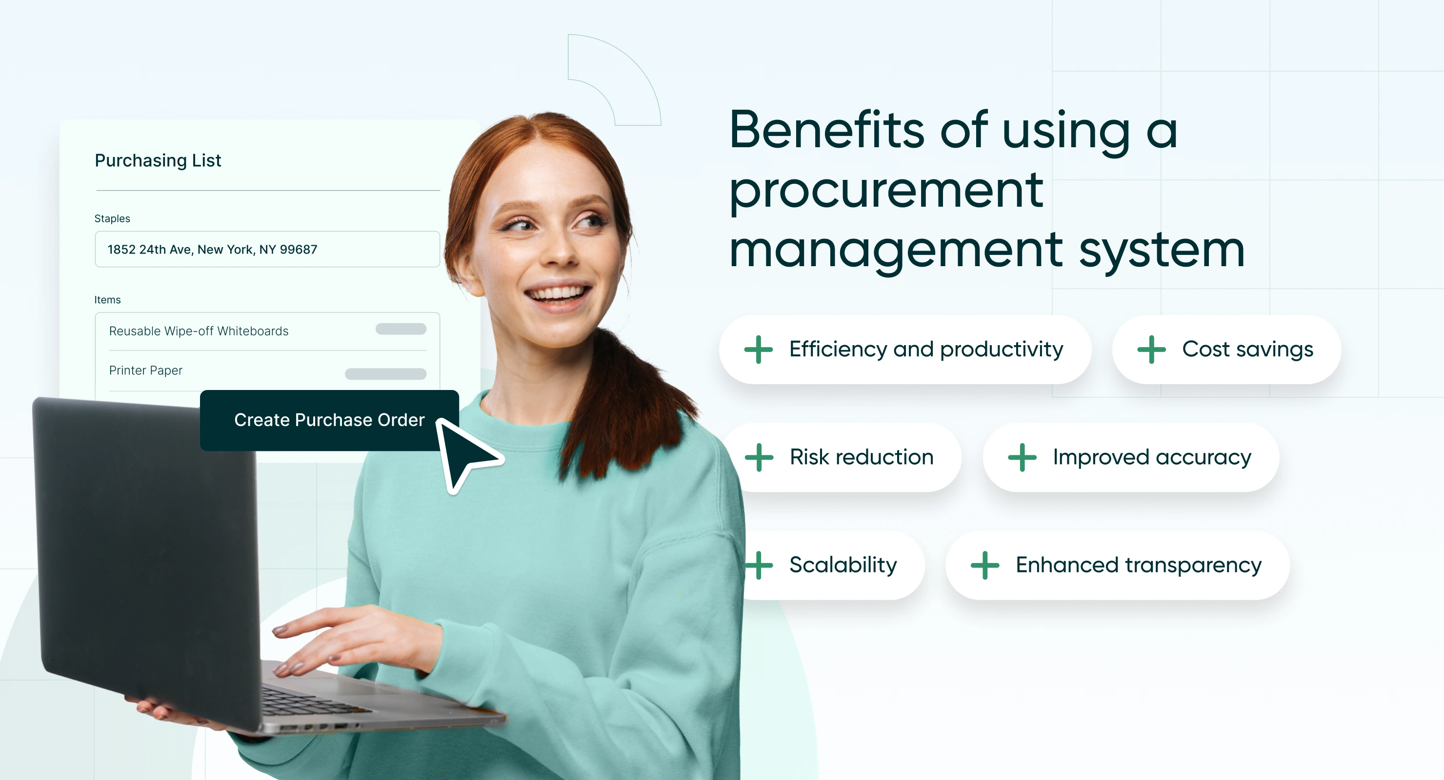 Benefits of using a procurement management system