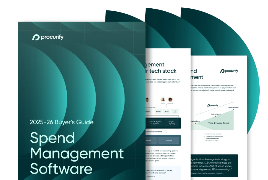 Spend Management Software Buyers Guide 2025-2026