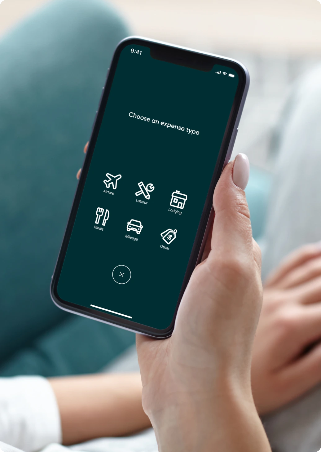 Expense & Card - Product Page - Mobile App Image