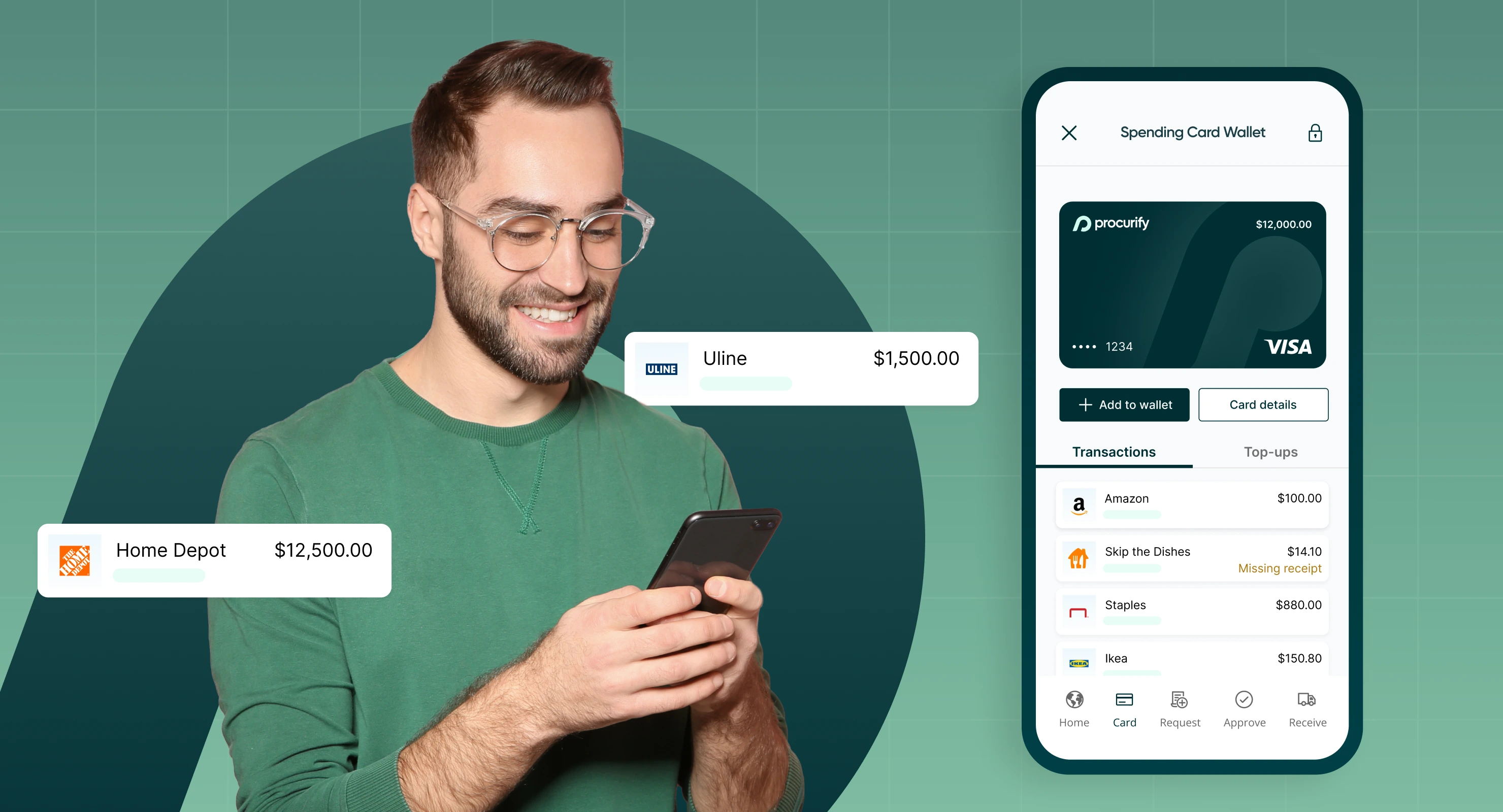 Mobile Spend Management for Finance Teams