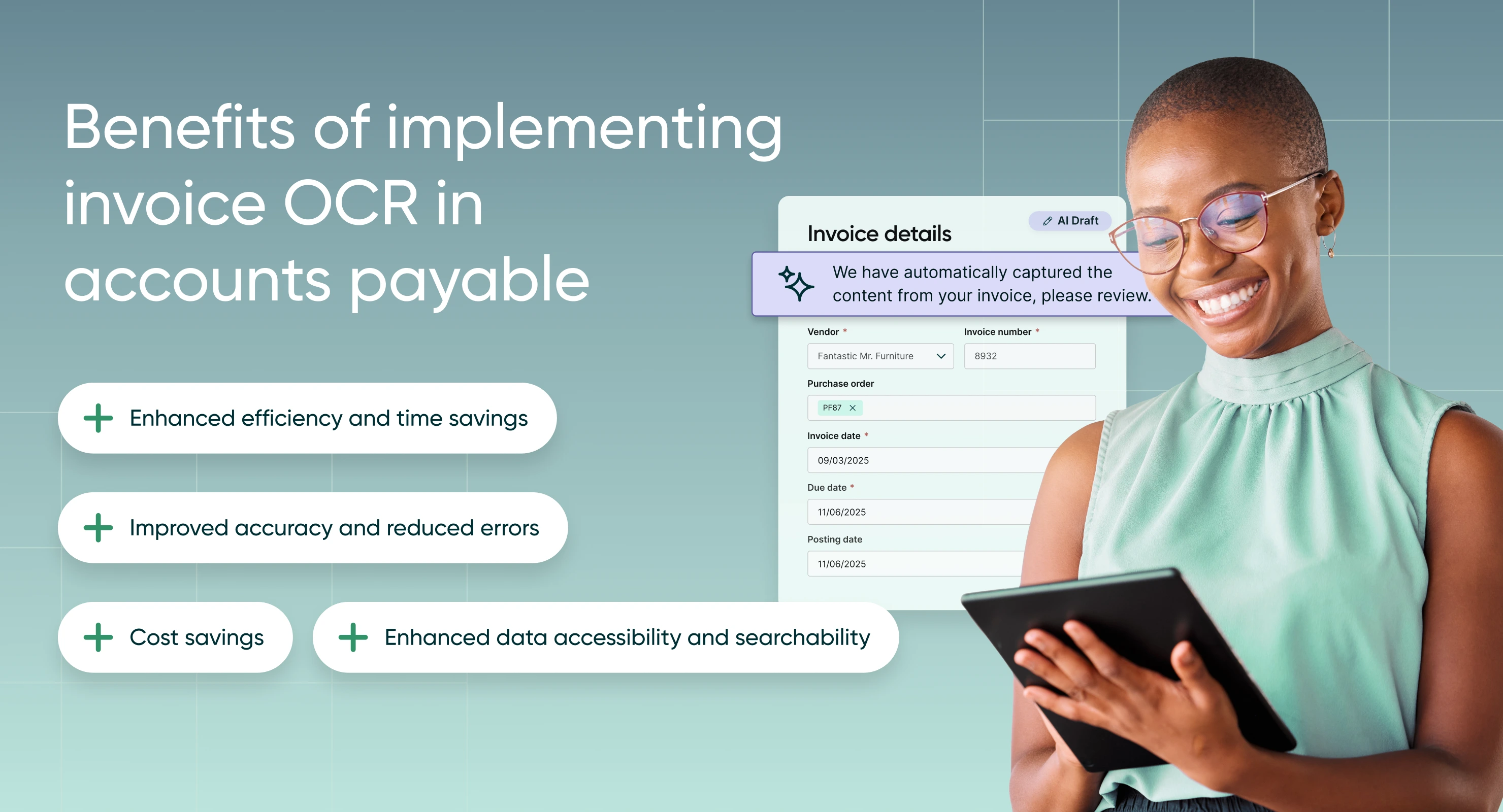 Optical Character Recognition Streamlines Accounts Payable
