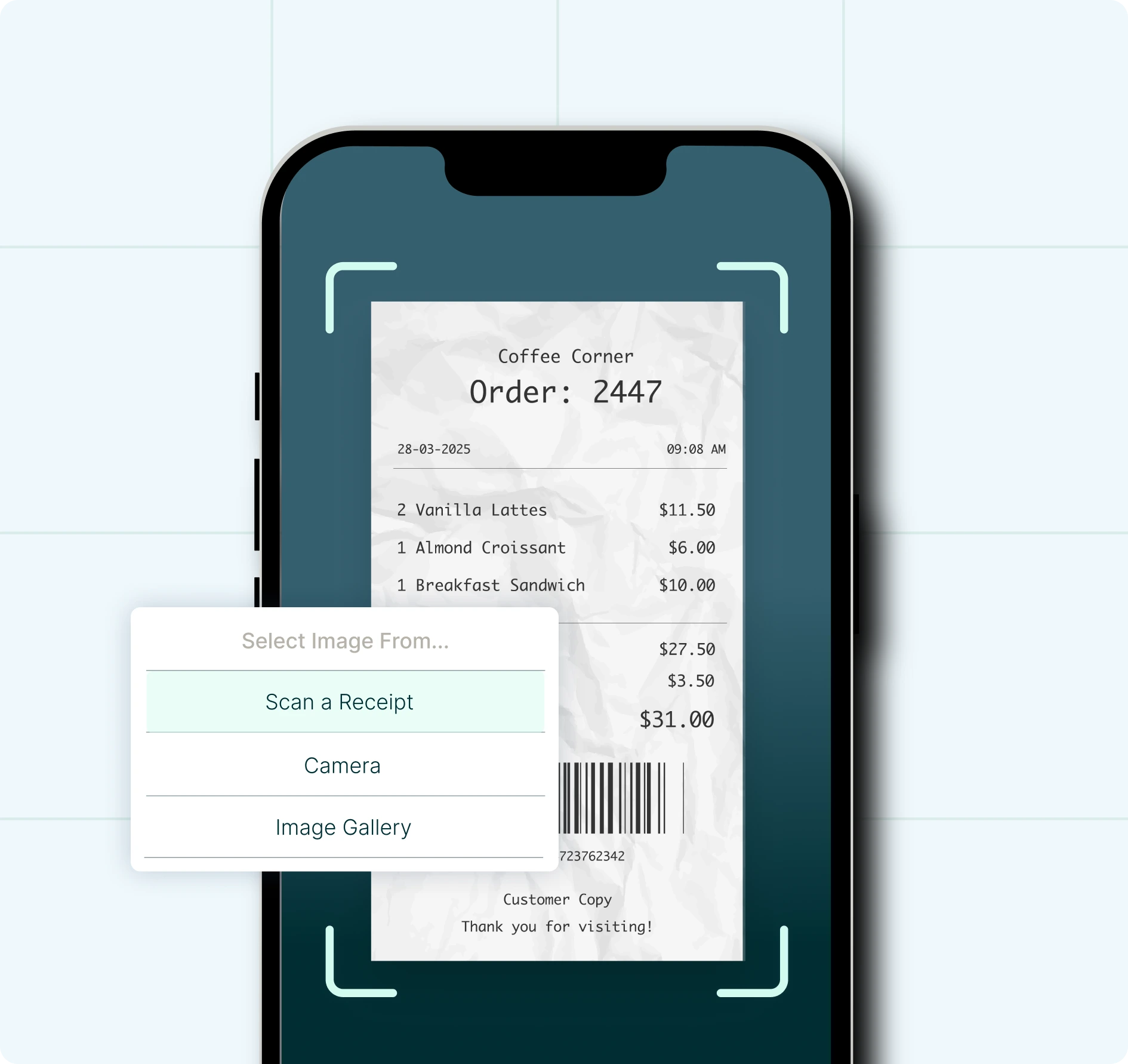 Paid Landing Page - Expense Management - April 2025 - Product Feature - Expense Reports - Image