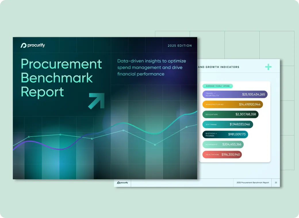 2025 Procurement Benchmark Report Resource Cover - 2025 Procurement Benchmark Report