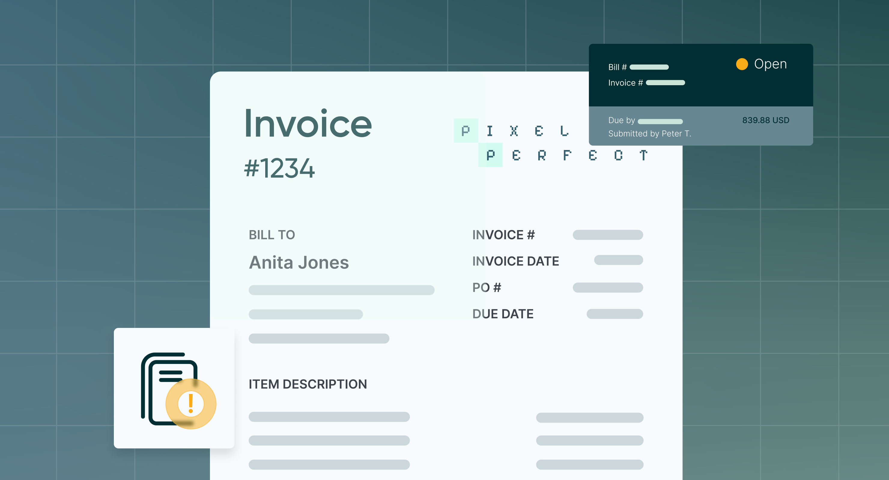 What Open Invoices Reveal About How Your Organization Runs 2 Table comparing invoice types—open, overdue, and paid—by status, risk level, and required action, highlighting how open and overdue invoices signal operational risk and require proactive accounts payable management