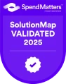 Spend Matters SolutionMap Validated - 2025 | Procurify Badge