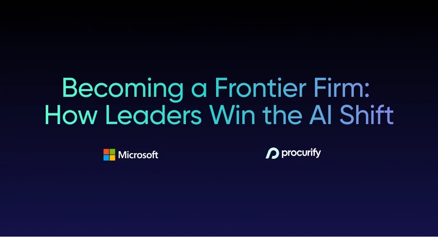 From Experimental to Embedded: 5 Traits of Frontier Teams Navigating AI in Procurement