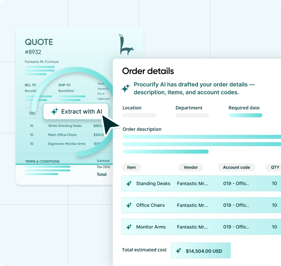 AI in Procurement - intake-to-receive at scale AI in Procurement - intake-to-receive at scale