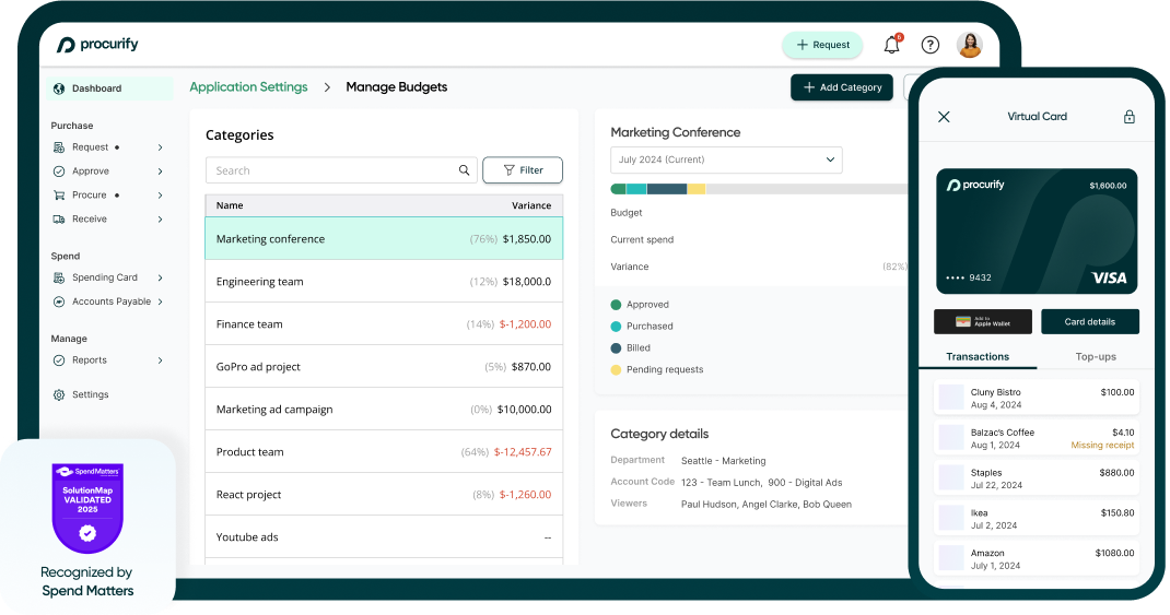 Procure-to-Pay Software | Product Overview | Procurify