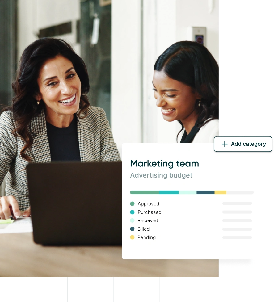 Illustration: Procurify Advantages - Spend visibility