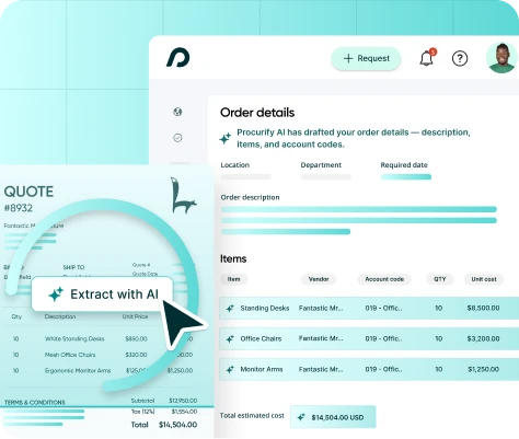 AI Intake for Orders - Procurify Feature