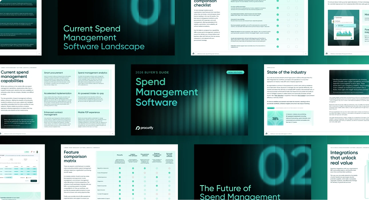 2026 Spend Management Software Buyer’s Guide - Sneak Peek