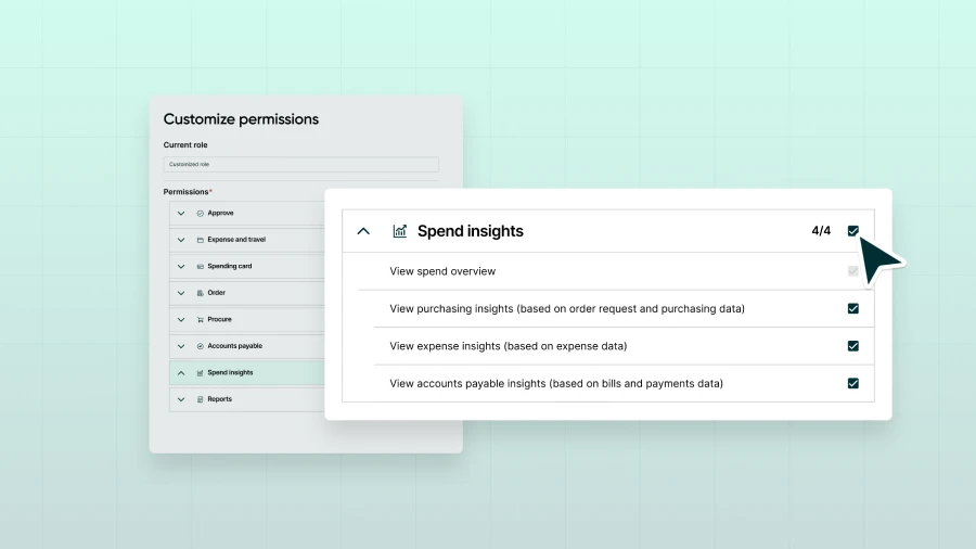 Spend Insights now available to more user roles