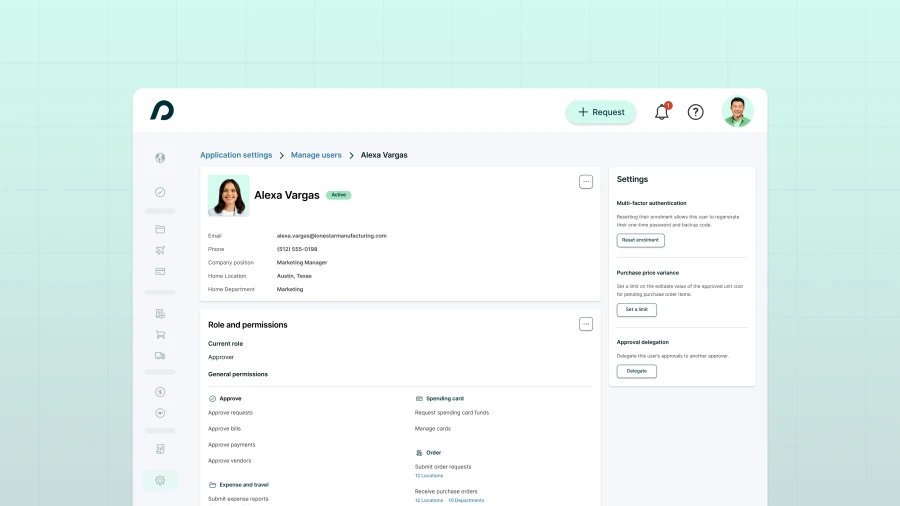 Redesigned user management and permissions