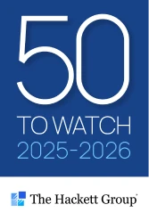 The Hackett Group 2026 Badge - 50 to watch