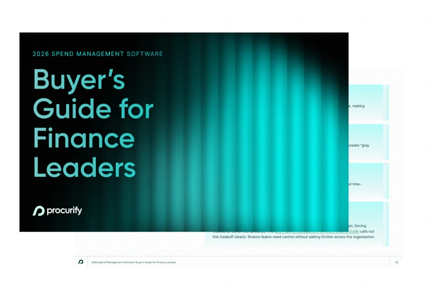 Hero image for the 2026 Buyer’s Guide tailored to finance teams.