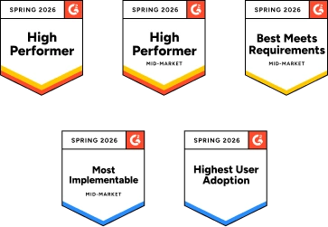 Procurify G2 Spring 2026 Strategic Sourcing badges highlighting top rankings and customer-reviewed performance