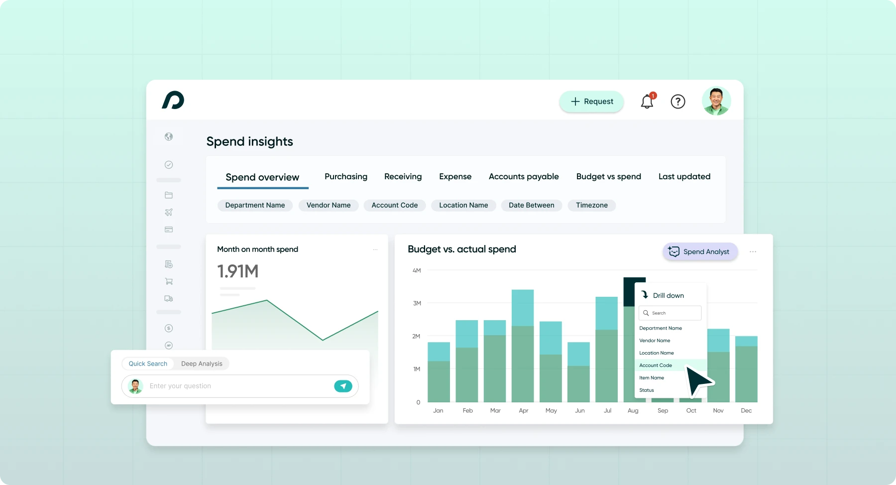 Budget spend tracking now available in Spend Insights