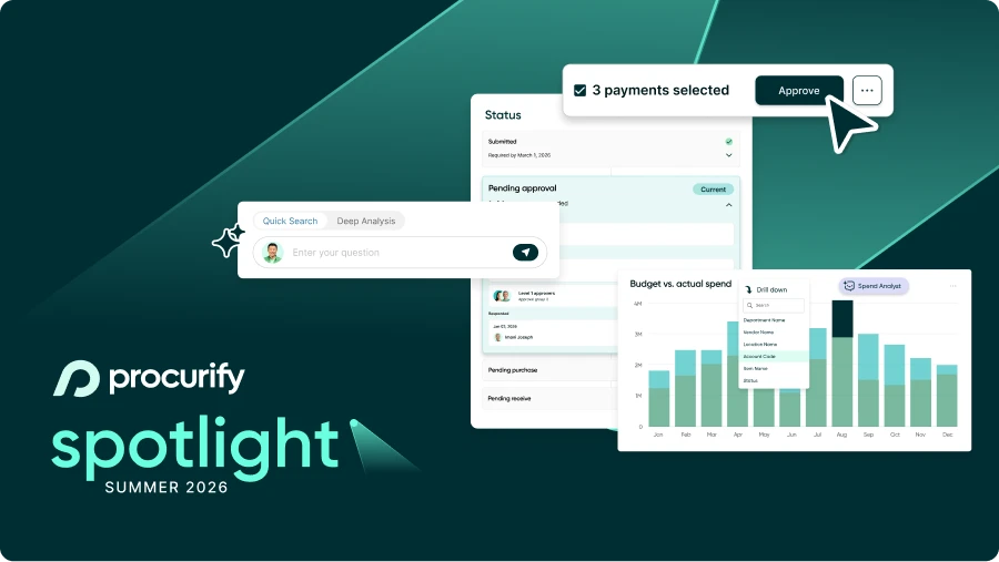 Procurify Spotlight Summer 2026 Webinar